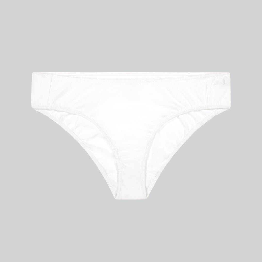 Organic Cotton Offset Logo Bikini Briefs