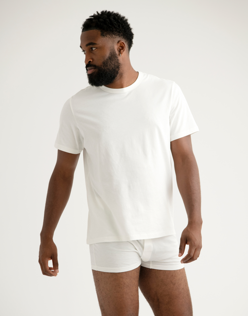 men's organic cotton t-shirt plastic free compostable