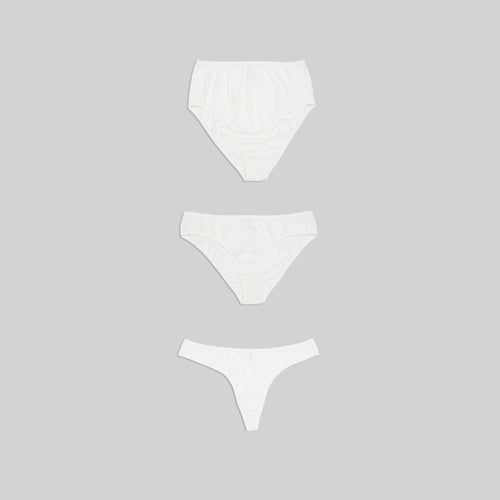 organic cotton plastic free synthetic free underwear for women