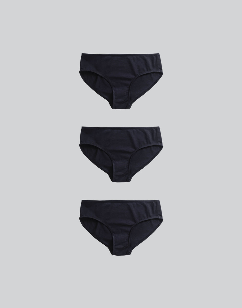 H&M 3-pack Cotton Hipster Briefs - Red