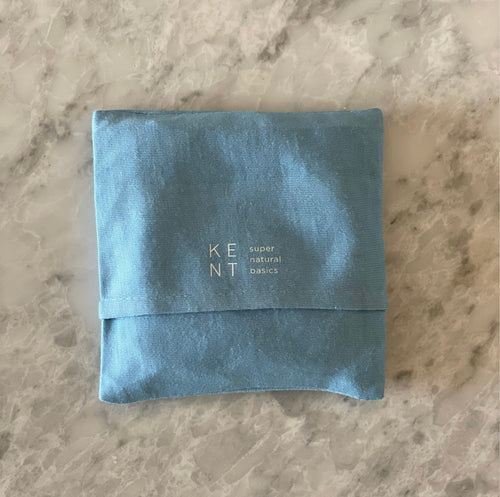 Organic Lavender Pouch (indigo) - KENT | super natural basics