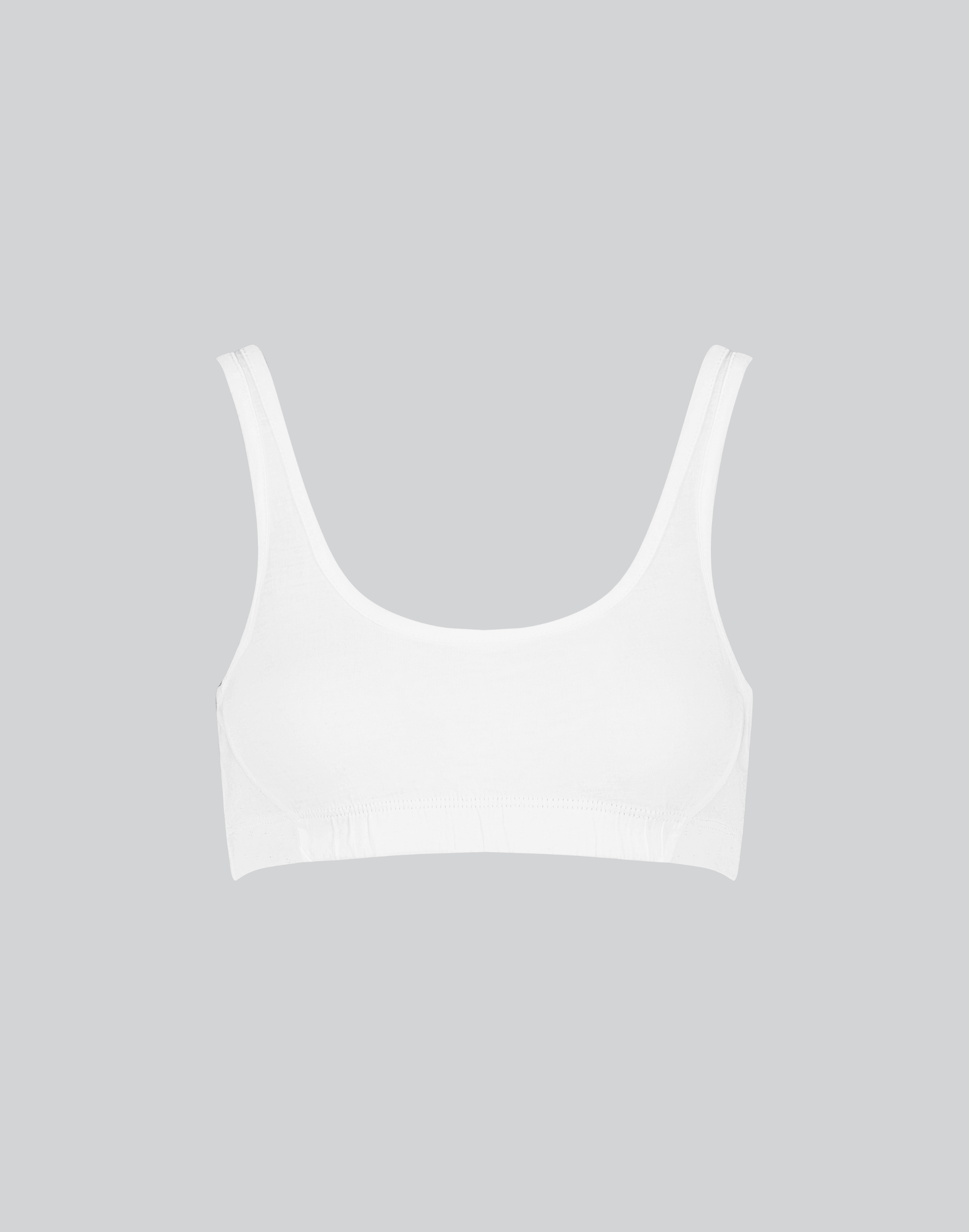 Organic Supima Cotton Scoop Soft Bra