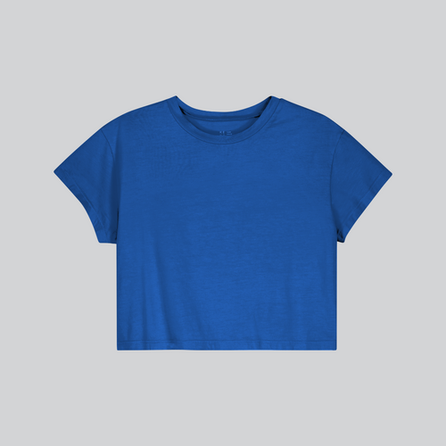 Compostable Organic Cotton Crop 'Crop' Top
