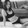 Organic cotton soft bra organic supima cotton soft scoop bra synthetic free plastic free black