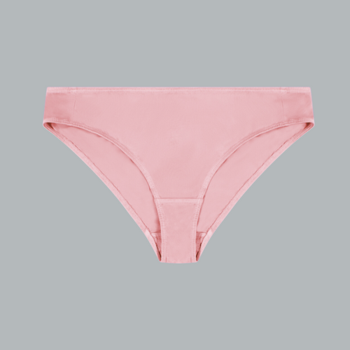 KENT womens 100% organic cotton underwear plastic free synthetic free in light pink