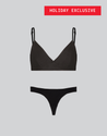 Triangle Bra & Thong Set