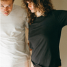 unisex organic cotton t-shirt plastic free synthetic free
