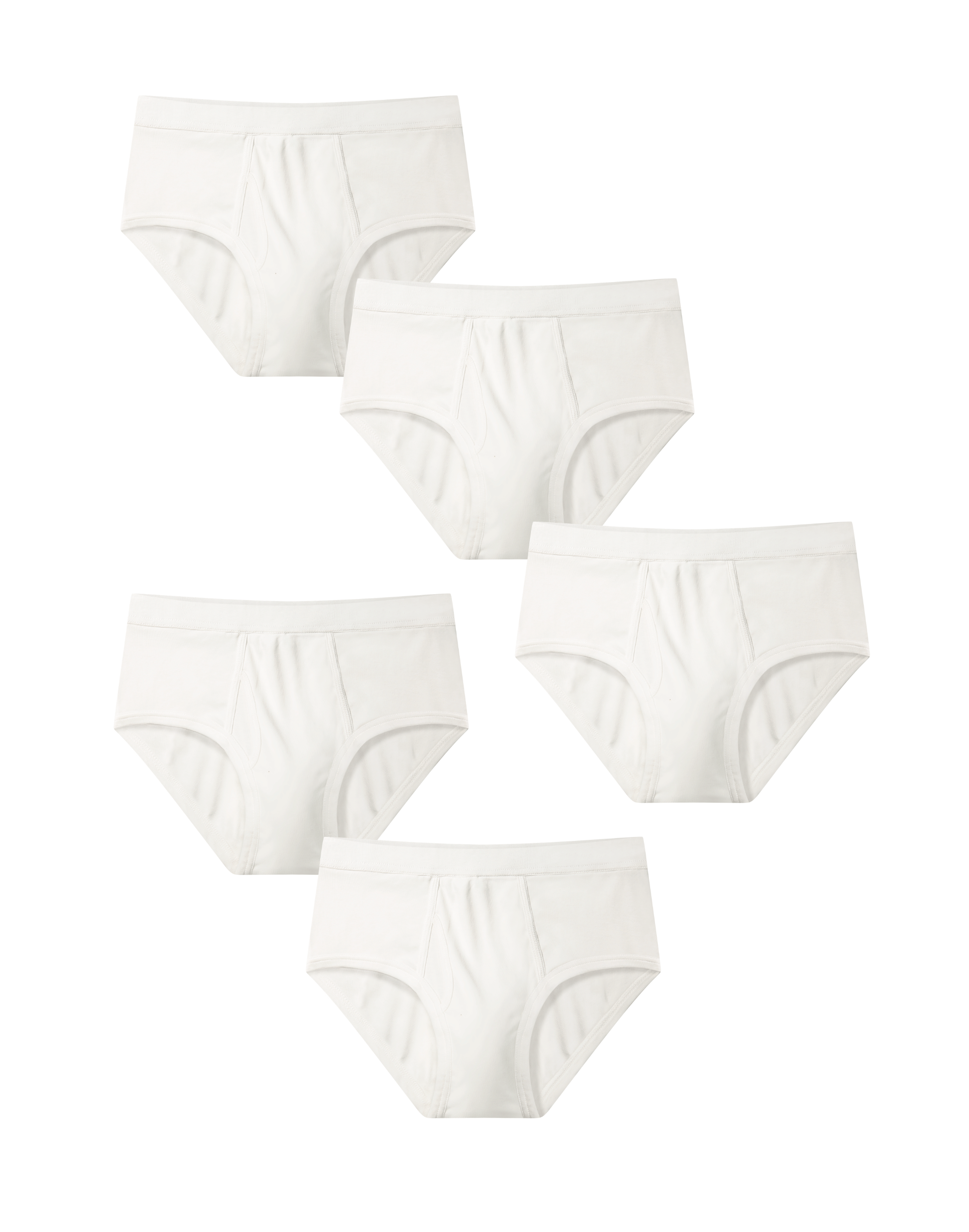 Men's Work Week - 5 Organic Cotton Classic Briefs