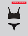 Scoop Bra & Thong Set