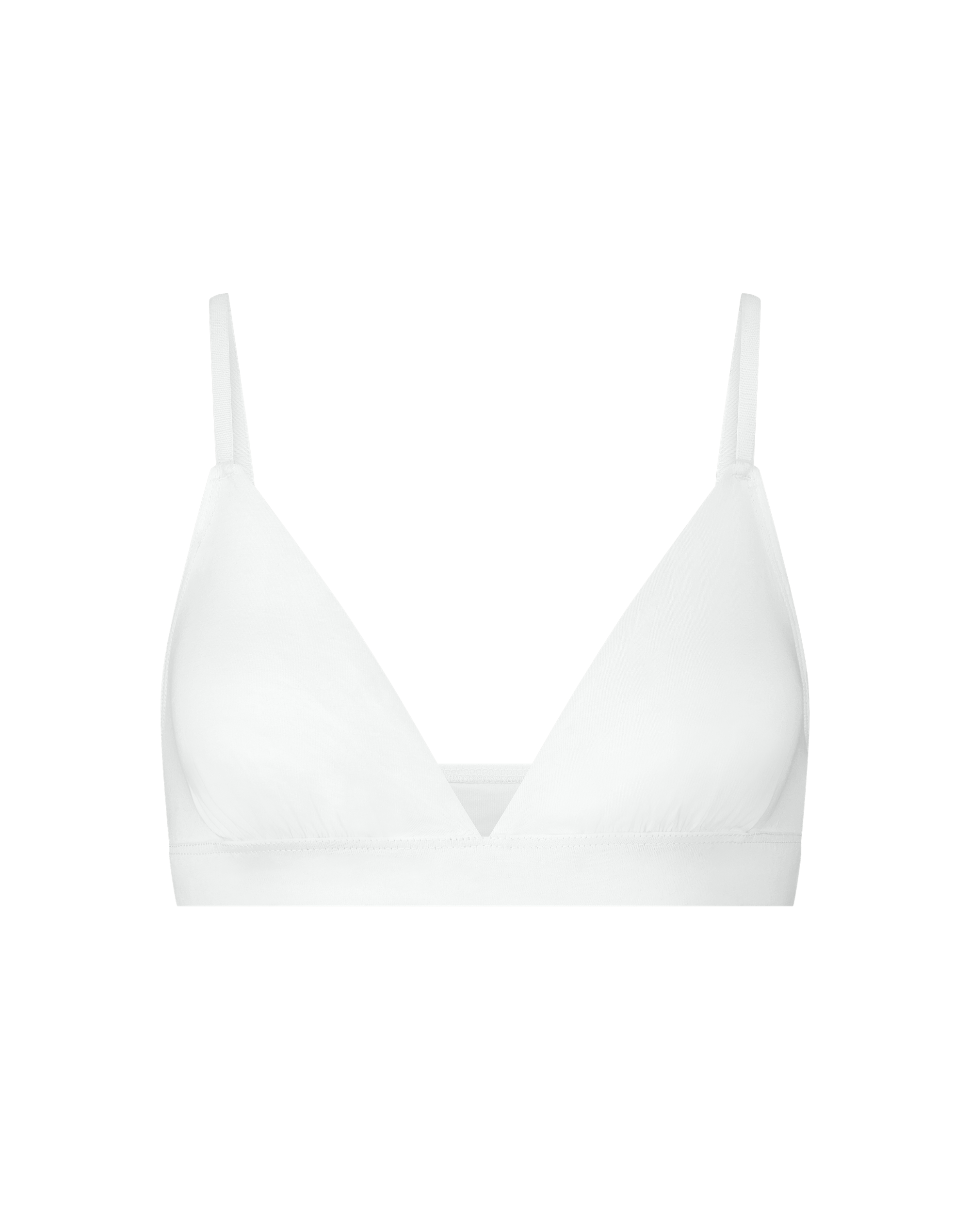 Organic Supima Cotton Triangle Bra