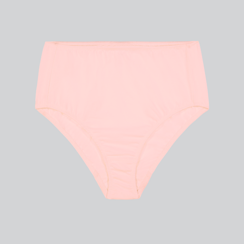 Compostable Organic Cotton High-Waist Brief
