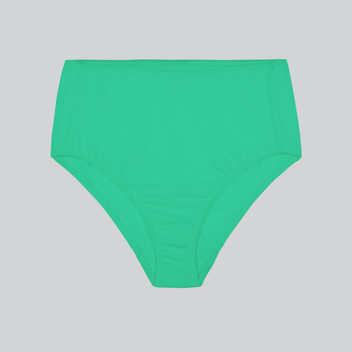 Compostable Organic Cotton High-Waist Brief