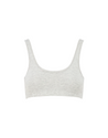 organic cotton soft bra gray synthetic free bra plastic free bra organic cotton bra grey