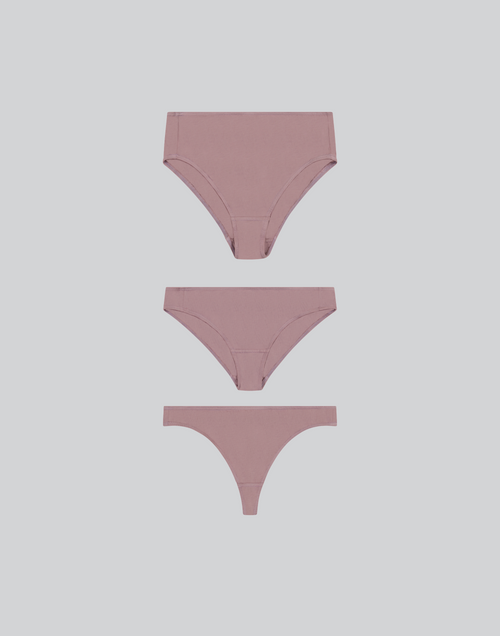Full Brief Pink Organic Cotton Women's Underwear