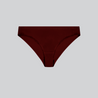 KENT womens 100% organic cotton underwear plastic free synthetic free in dark red