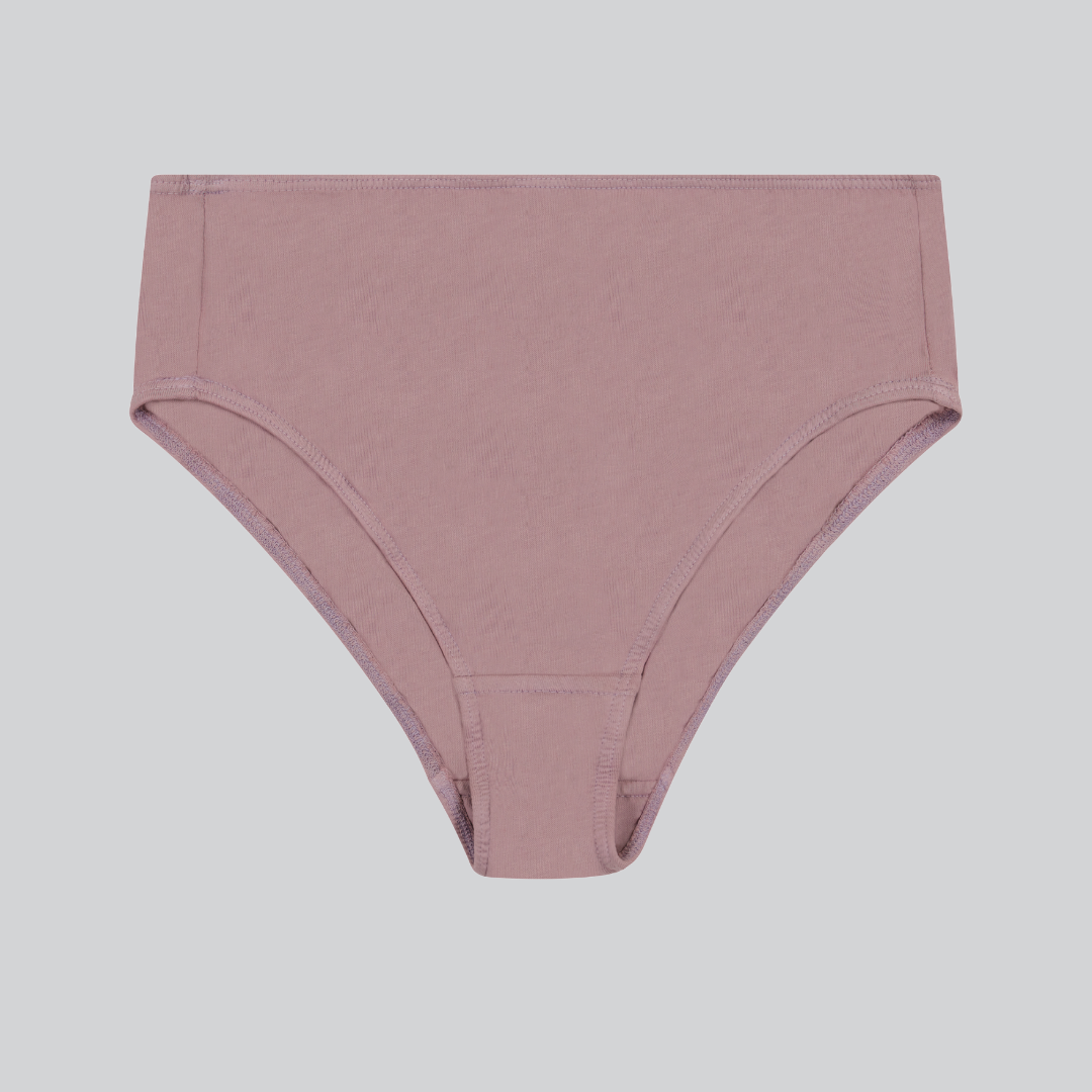 Compostable Organic Cotton High-Waist Brief – KENT