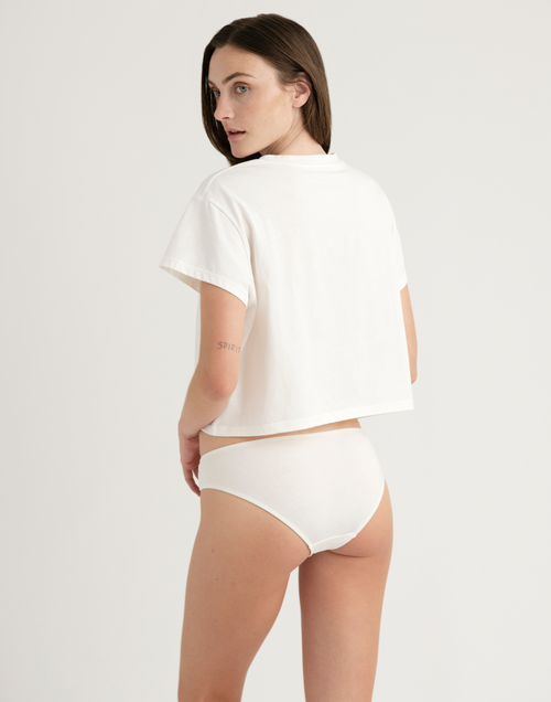 Compostable Organic Cotton Crop 'Crop' Top