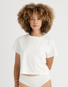 Compostable Organic Cotton Crop 'Crop' Top