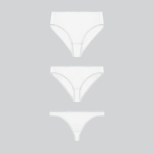 The Trio ~ 3 Organic Cotton Underwear