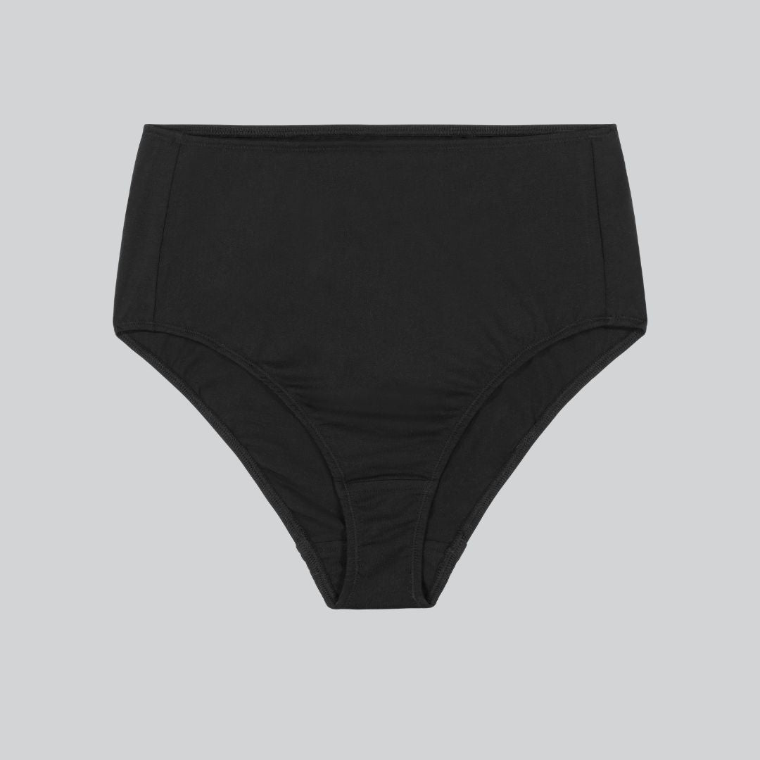 Compostable Organic Cotton High-Waist Brief – KENT