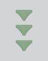 Bikini Trio ~ 3 Organic Cotton Underwear