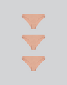 Bikini Trio ~ 3 Organic Cotton Underwear