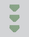 Hipster Trio ~ 3 Organic Cotton Underwear