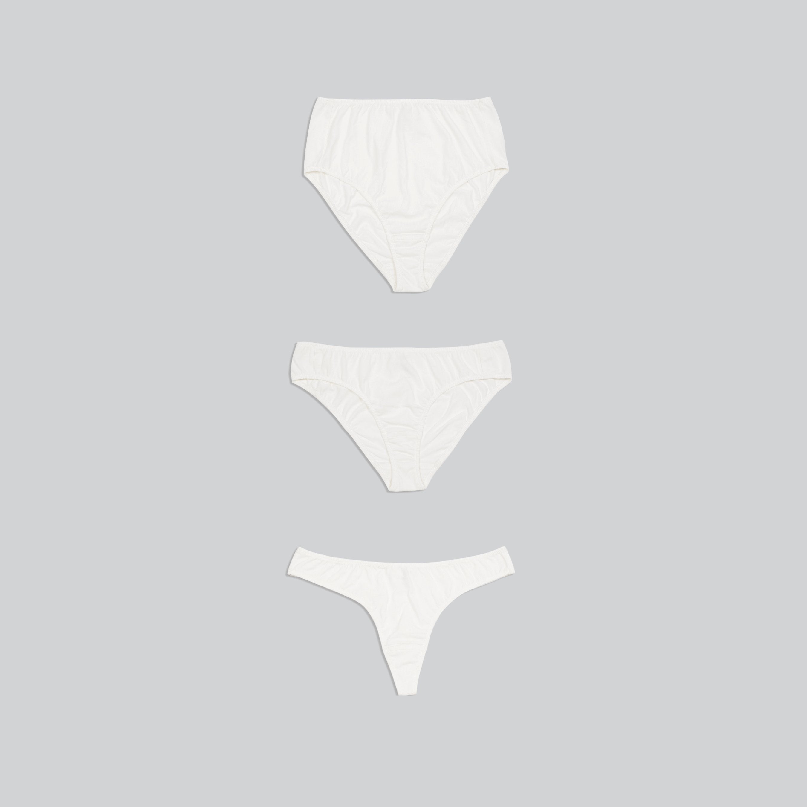 Trio ~ 3 Organic Cotton Underwear