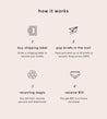 Recycle Club Shipping Label - KENT | super natural basics