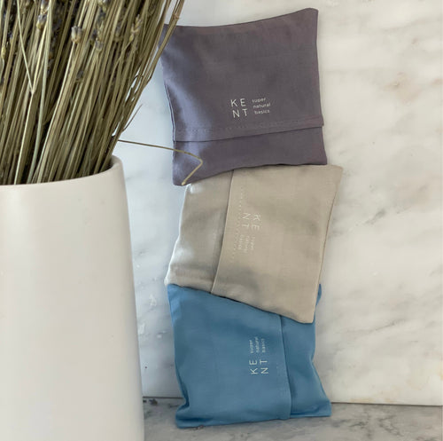 Organic Lavender Pouch (indigo) - KENT | super natural basics