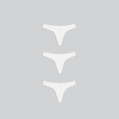 Thong Trio ~ 3 Organic Cotton Underwear – KENT